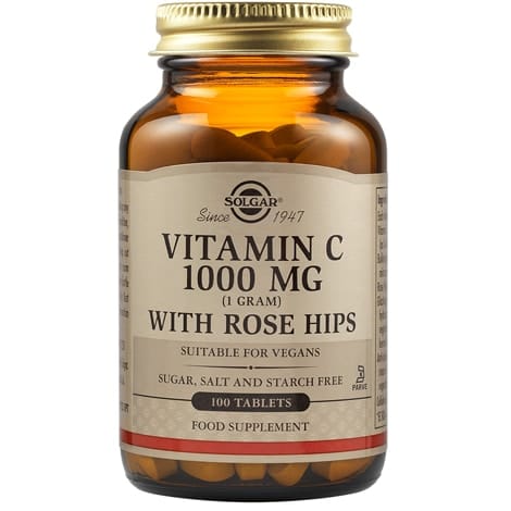 Solgar Vitamin C 1000mg with Rose Hips 100 Ταμπλέτες 1 Product17325.Photo1.Original