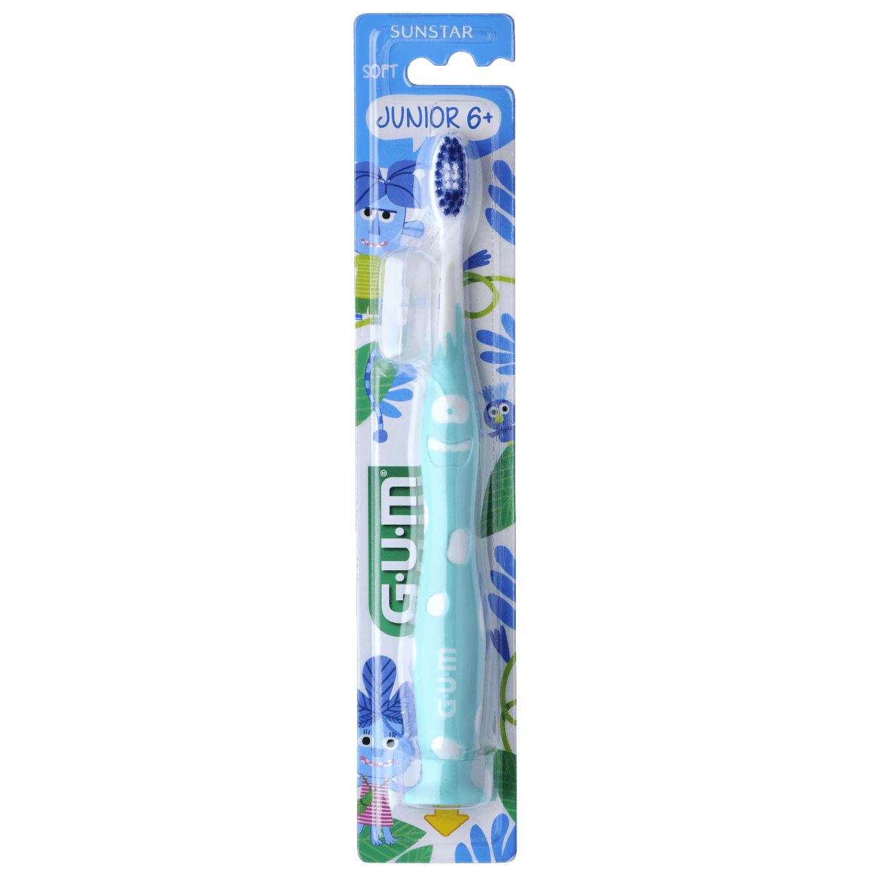 GUM Οδοντόβουρτσα Junior 6+ Πράσινο 902 1 Product17767.Photo1.Original