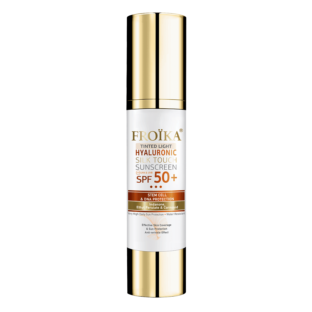 Froika Hyaluronic Silk Touch Sunscreen Tinted Light SPF50+ 50ml 1 Product19086.Photo1.Original