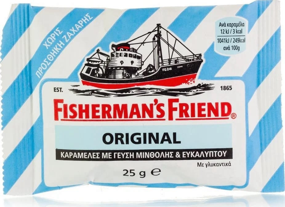 Fisherman’s Friend Original Καραμέλες Χωρίς Ζάχαρη Γαλάζιο 25g 1 Product20204.Photo1.Original