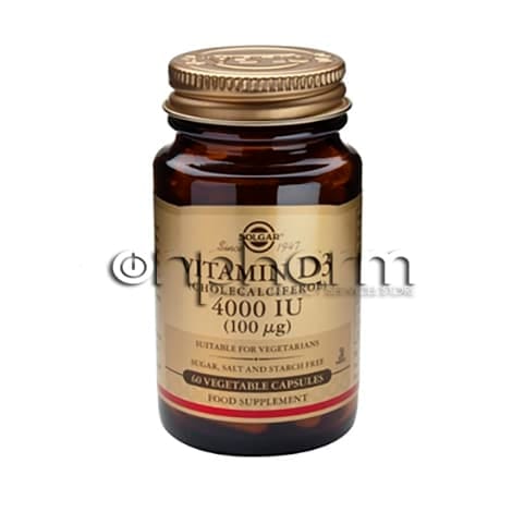 Solgar Vitamin D3 4000IU 60 Φυτικές Κάψουλες 1 Product5671.Photo1.Original