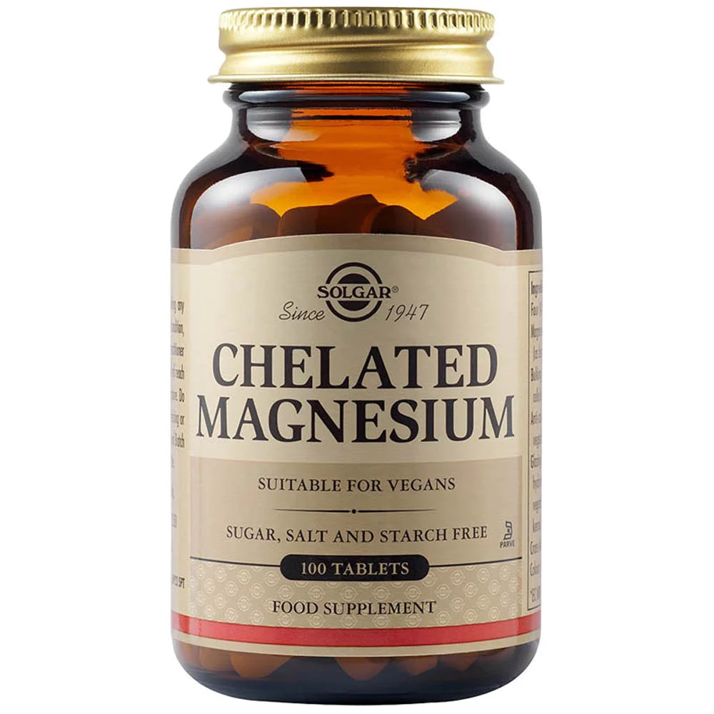 Solgar Chelated Magnesium 100mg 100 Ταμπλέτες 1 Product5816.Photo1.Original