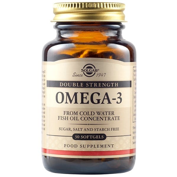 Solgar Double Strength Omega-3 30 Μαλακές Κάψουλες 1 Product5848.Photo1.Original