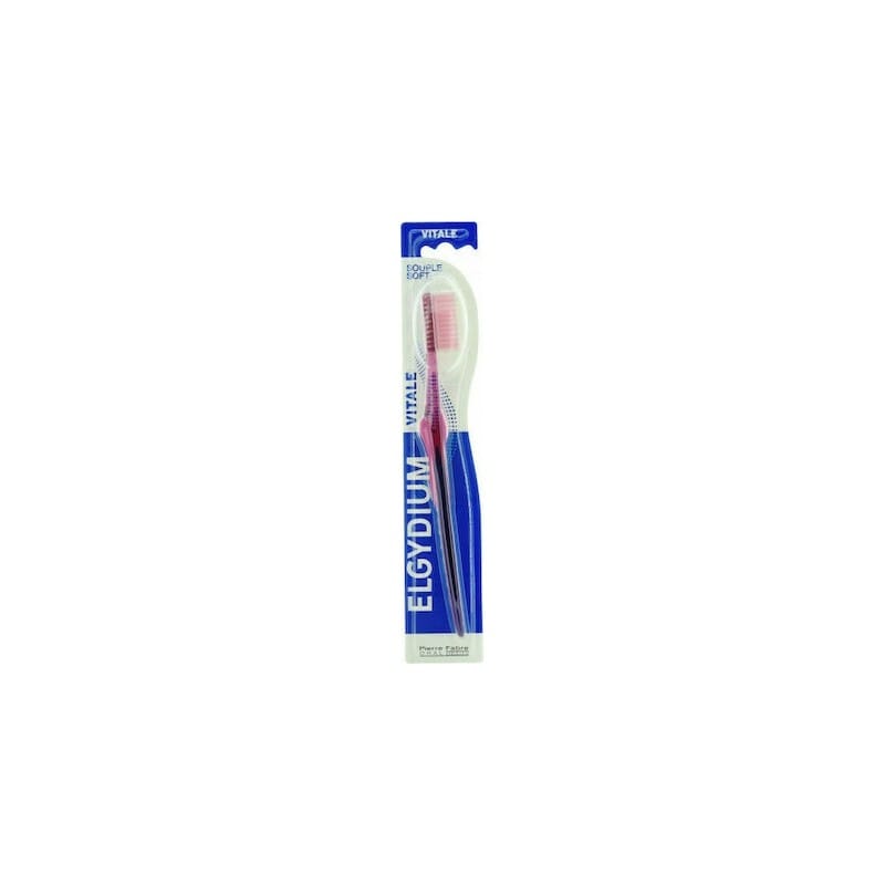 Elgydium Vitale Οδοντόβουρτσα Soft Ροζ 1 Τεμάχιο 1 elgydium-vitale-roz-medium