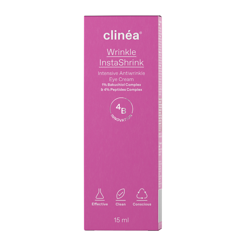 Clinea Αντιγηραντική Κρέμα Ματιών Wrinkle InstaShrink 15ml 3 Clinea Αντιγηραντική Κρέμα Ματιών Wrinkle InstaShrink 15ml - Image 3