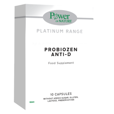 Power of Nature Platinum Probiozen Anti-D 10 Κάψουλες