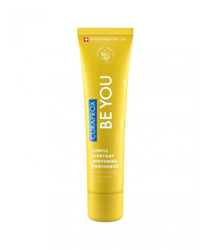 Curaprox Be You Οδοντόκρεμα Γκρεϊπφρουτ & Περγαμόντο 60ml 1 odontokrema-be-you-gkreipfrout-60ml