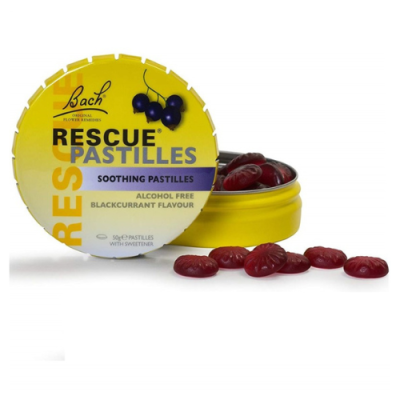 Bach Rescue Παστίλιες με Γεύση Φραγκοστάφυλλο 50g