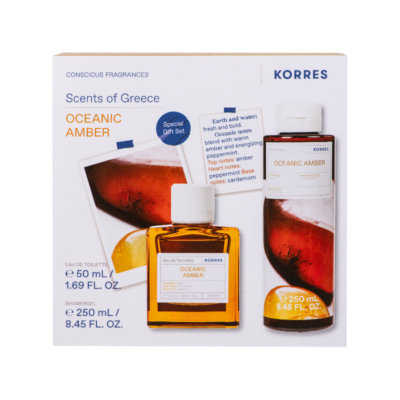 Korres Promo Oceanic Amber Eau De Toilette 50ml & Αφρόλουτρο 250ml