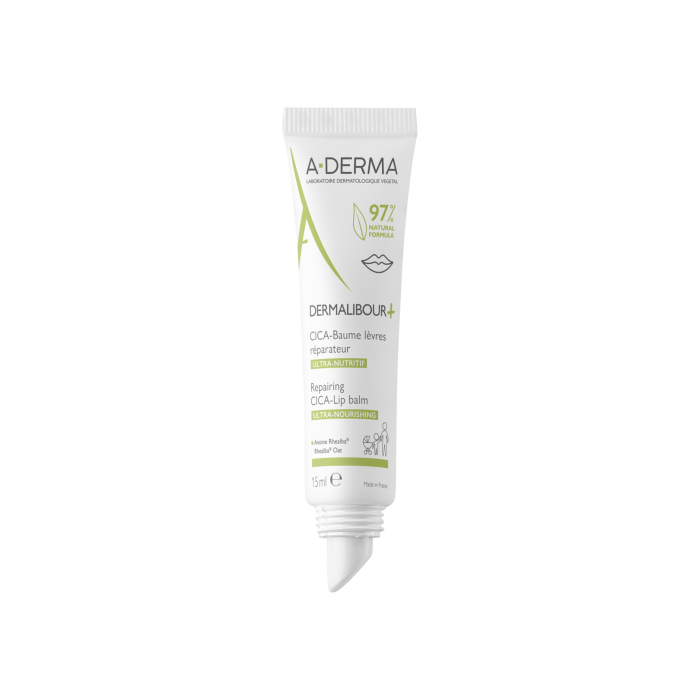 A-DERMA Dermalibour+ Επανορθωτικό CICA-Βάλσαμο Χειλιών 15ml 1 A-DERMA Dermalibour+ Επανορθωτικό CICA-Βάλσαμο Χειλιών 15ml