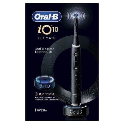 Oral-B iO Series 10 Hλεκτρική Οδοντόβουρτσα Magnetic Cosmic Black
