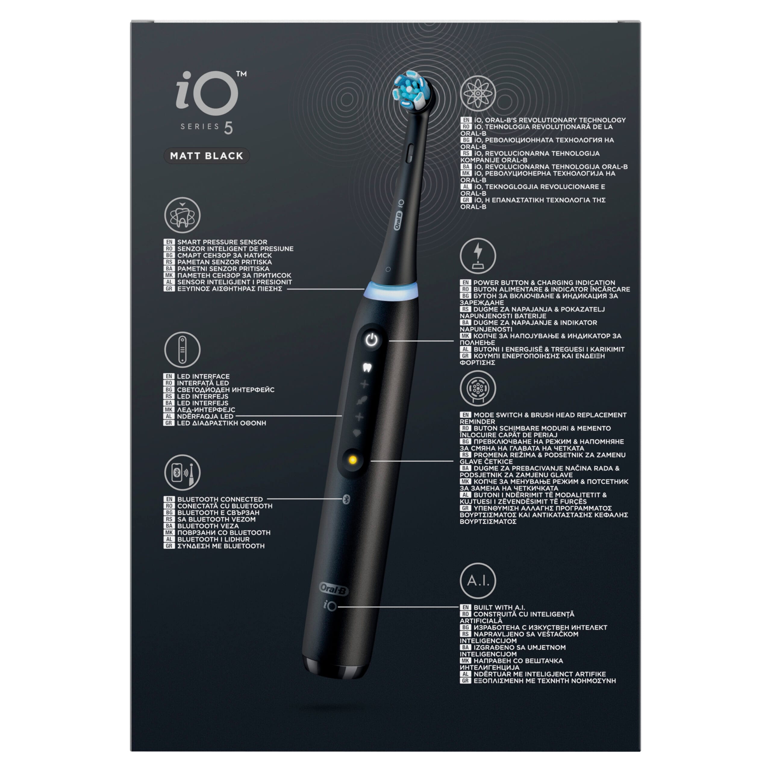 Oral-B iO Series 5 Hλεκτρική Οδοντόβουρτσα Black 11 80364166_4210201415473_ORAL B iO5 MAGNETIC BLACK 3X1_BL
