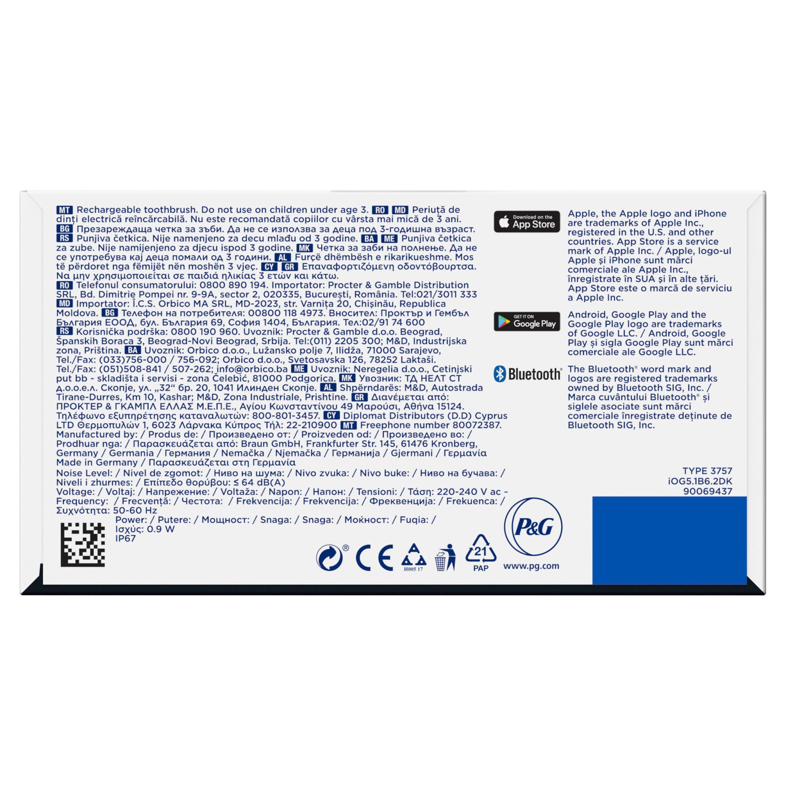 Oral-B iO Series 5 Hλεκτρική Οδοντόβουρτσα Black 10 80364166_4210201415473_ORAL B iO5 MAGNETIC BLACK 3X1_DL