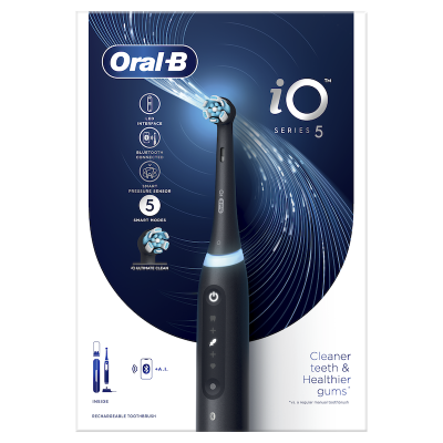 Oral-B iO Series 5 Hλεκτρική Οδοντόβουρτσα Black
