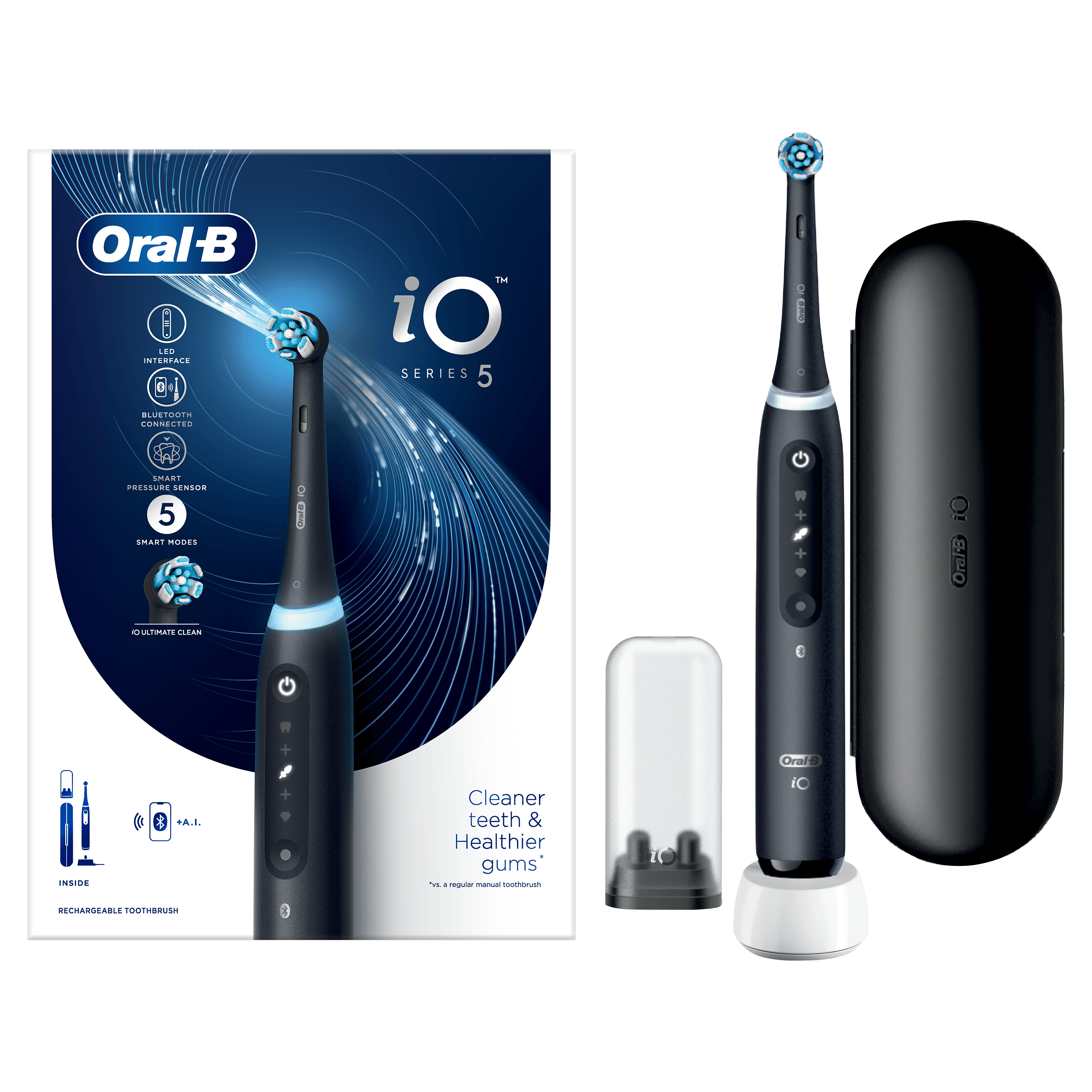 Oral-B iO Series 5 Hλεκτρική Οδοντόβουρτσα Black 6 80364166_4210201415473_ORAL B iO5 MAGNETIC BLACK 3X1_S1
