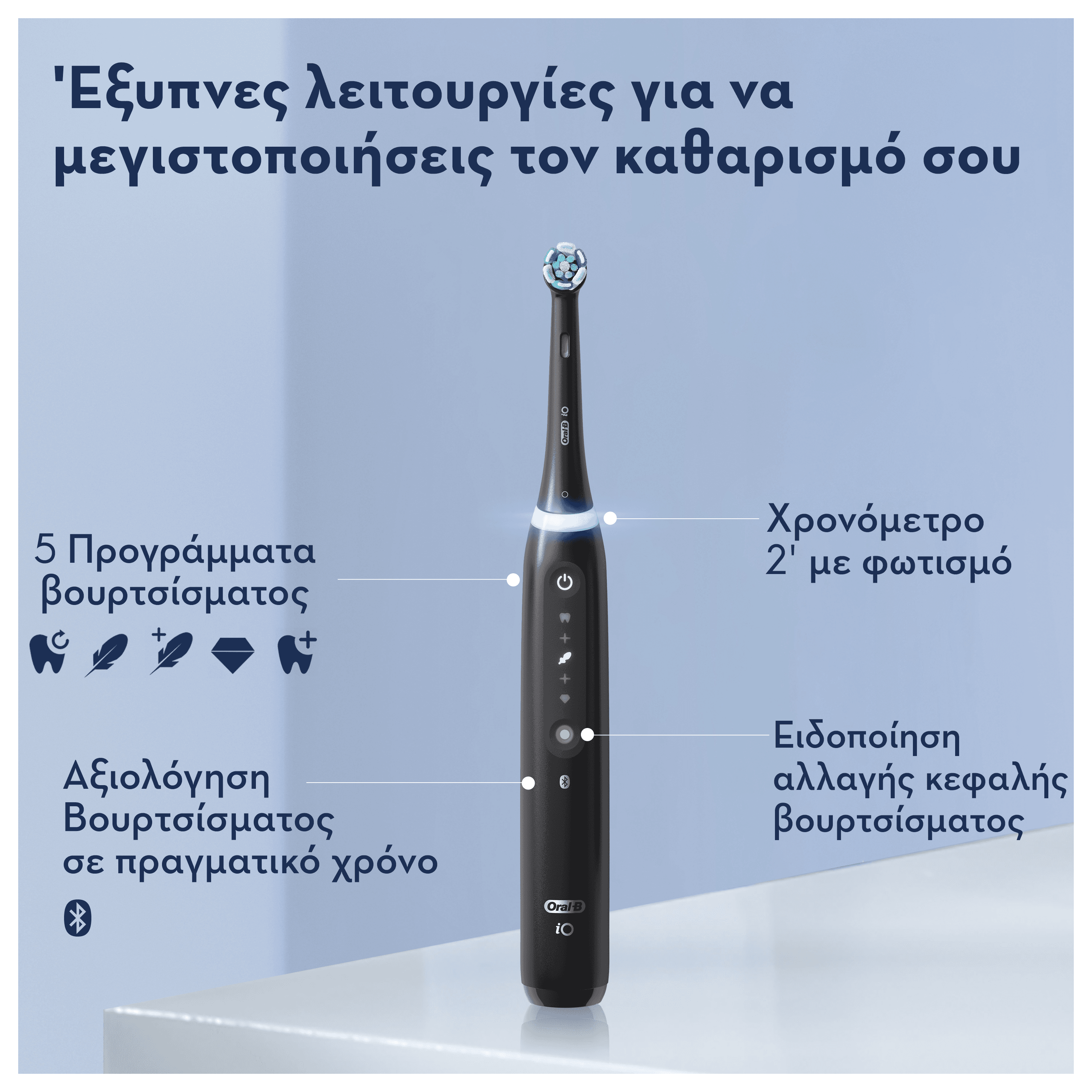 Oral-B iO Series 5 Hλεκτρική Οδοντόβουρτσα Black 3 80364166_4210201415473_ORAL B iO5 MAGNETIC BLACK 3X1_S4