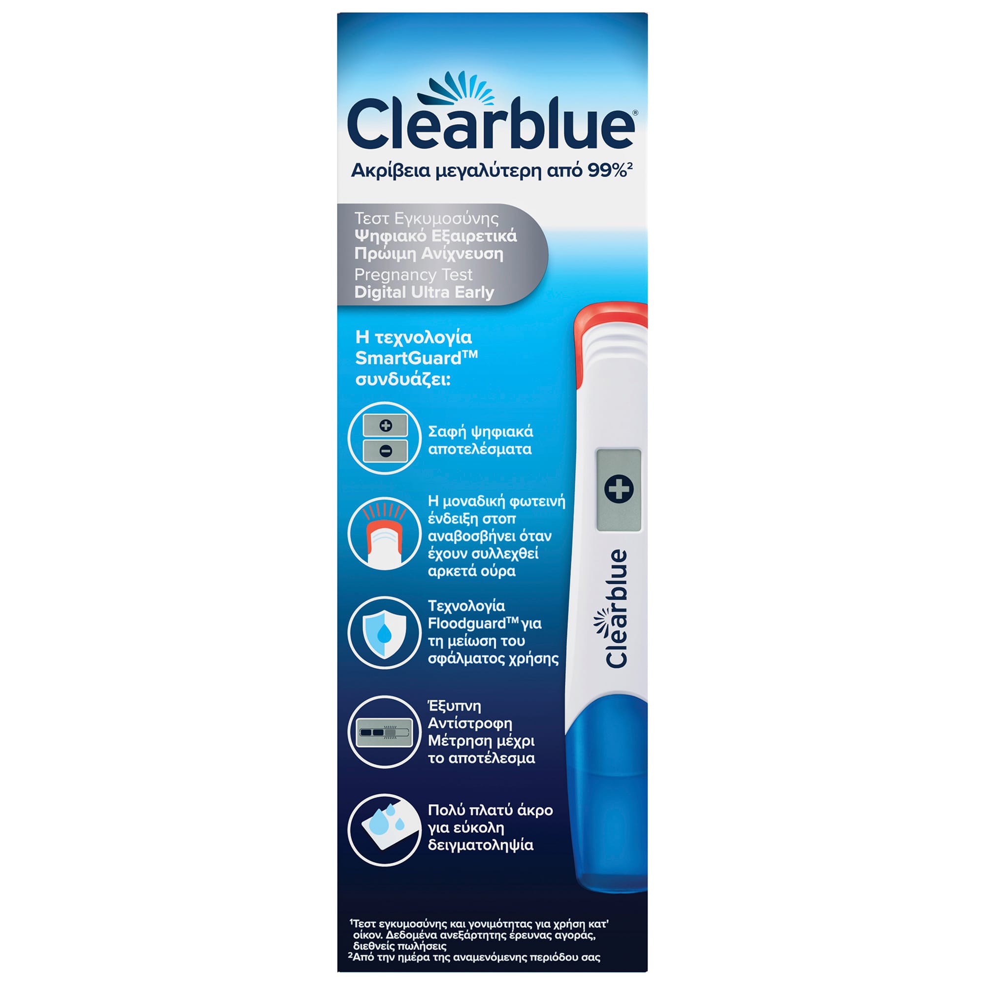Clearblue Τεστ Εγκυμοσύνης Ψηφιακό Πρώιμη Ανίχνευση 1 Τεμάχιο 3 80804840_8700216528672_CLEARBLUE ΤΕΣΤ ΕΓΚΥ. ΨΗΦΙΑΚΟ ΠΡΩΙΜΗ ΑΝΙΧΝΕΥΣΗ 1CT_PS_back