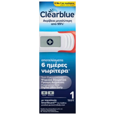 80804840_8700216528672_CLEARBLUE ΤΕΣΤ ΕΓΚΥ. ΨΗΦΙΑΚΟ ΠΡΩΙΜΗ ΑΝΙΧΝΕΥΣΗ 1CT_PS_front