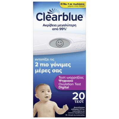 80831073_8700216762472_CLEARBLUE ΤΕΣΤ ΩΟΡΡΗΞΙΑΣ ΨΗΦΙΑΚΟ 20CT_PS front