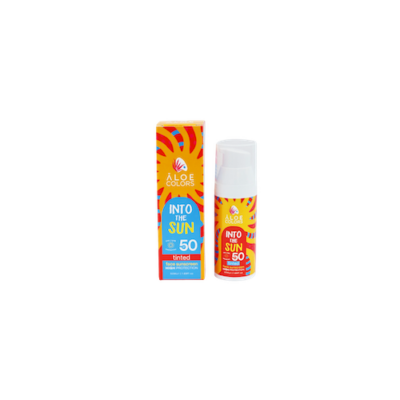 Aloe Colors Into The Sun Face Sunscreen SPF50 Tinted 50ml