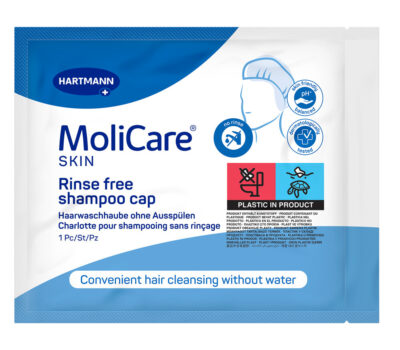 Hartmann MoliCare Skin Προεμποτισμένο Σκουφάκι Λουσίματος χωρίς Χρήση Νερού 1 Τεμάχιο