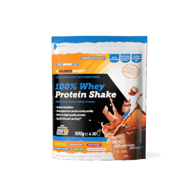 NamedSport 100% Whey Protein Shake 900g Γεύση Milk Chocolate