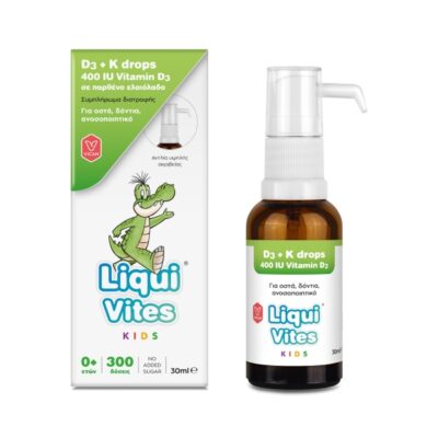 Vican Liqui Vites Kids D3 & K Drops 30ml