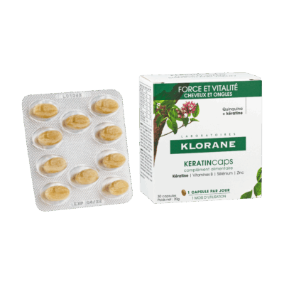 Klorane Συμπλήρωμα Διατροφής με Κινίνη & Κερατίνη 30 Κάψουλες