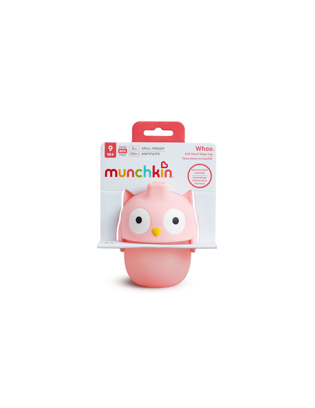 Munchkin Owl Soft Touch Sippy Cup 230ml 2 Munchkin Owl Soft Touch Sippy Cup 230ml - Image 2