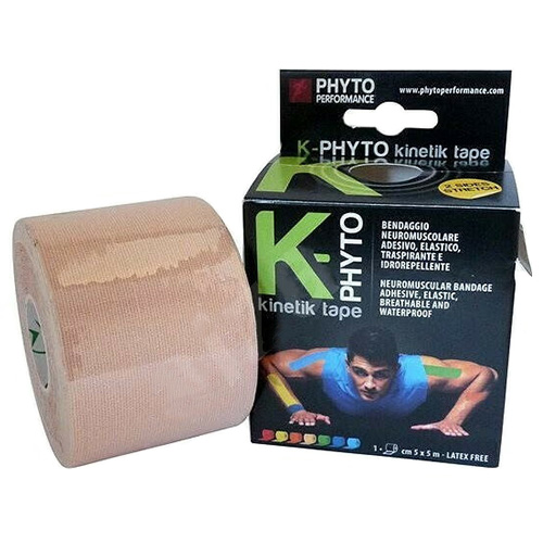 Phyto Performance Kinetik Tape K-Phyto 2 Sides Stretch 5cmx5m Μπεζ 1 Phyto Performance Kinetik Tape K-Phyto 2 Sides Stretch 5cmx5m Μπεζ