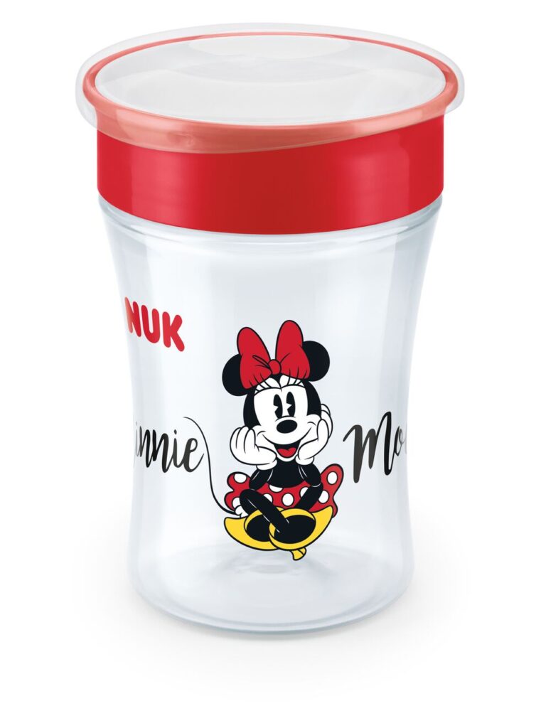 NUK Disney Magic Cup Minnie Ποτηράκι 8+ Μηνών 230ml 1 NUK Disney Magic Cup Minnie Ποτηράκι 8+ Μηνών 230ml