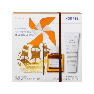 Korres Promo Black Pepper Eau de Toilette 50ml & Aftershave Γαλάκτωμα 125ml