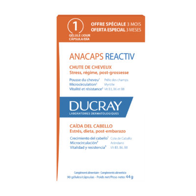 Ducray Anacaps Reactiv 90 Κάψουλες