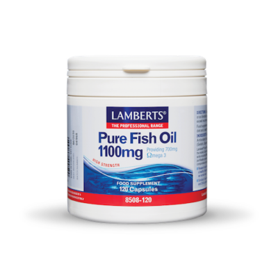 Lamberts Pure Fish Oil 1100mg 120 Κάψουλες