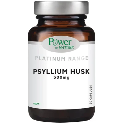 Power of Nature Platinum Range Psyllium Husk 500mg 30Κάψουλες
