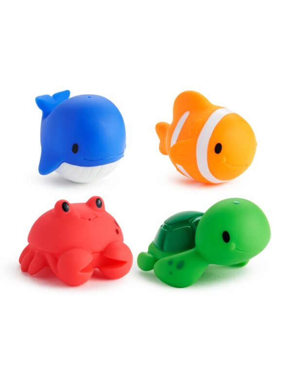 Munchkin Ocean Bath Squirts 4 Τεμάχια 1 Munchkin Ocean Bath Squirts 4 Τεμάχια