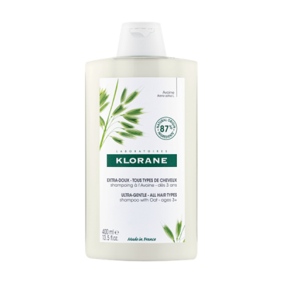 Klorane Εξαιρετικά Απαλό Σαμπουάν με Βρώμη 400ml