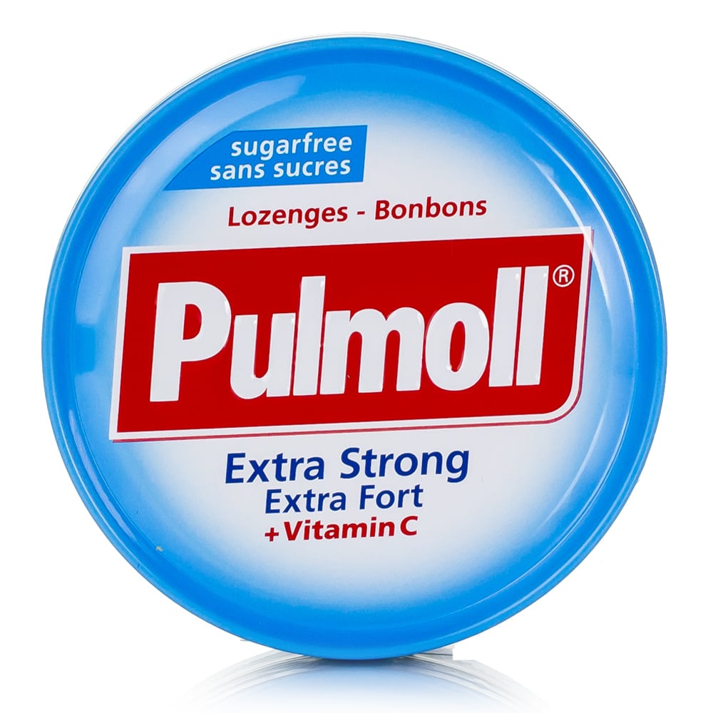 Pulmoll Καραμέλες Extra Strong – Μέντα & Βιταμίνη C 45g 1 Pulmoll Καραμέλες Extra Strong – Μέντα & Βιταμίνη C 45g