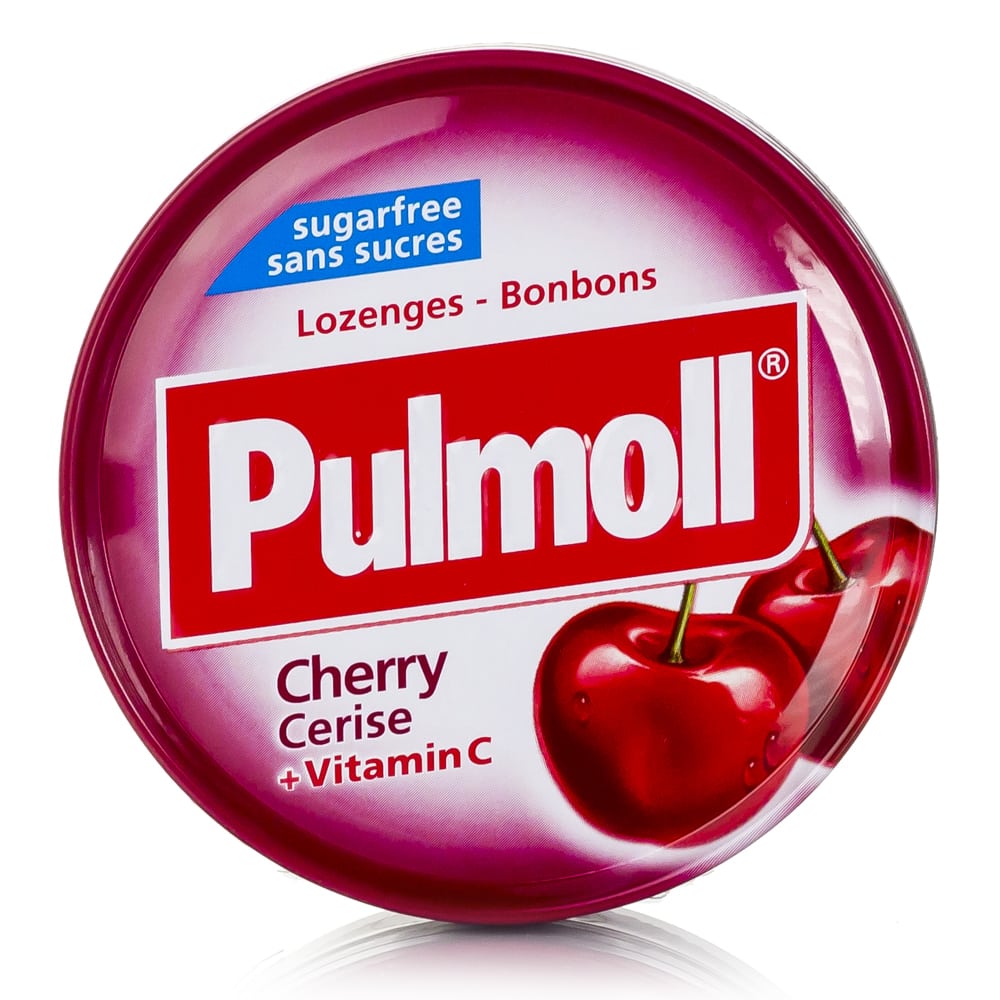 Pulmoll Καραμέλες με Κεράσι & Βιταμίνη C 45g 1 Pulmoll Καραμέλες με Κεράσι & Βιταμίνη C 45g