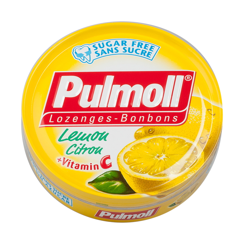 Pulmoll Καραμέλες με Λεμόνι & Βιταμίνη C 45g 1 Pulmoll Καραμέλες με Λεμόνι & Βιταμίνη C 45g