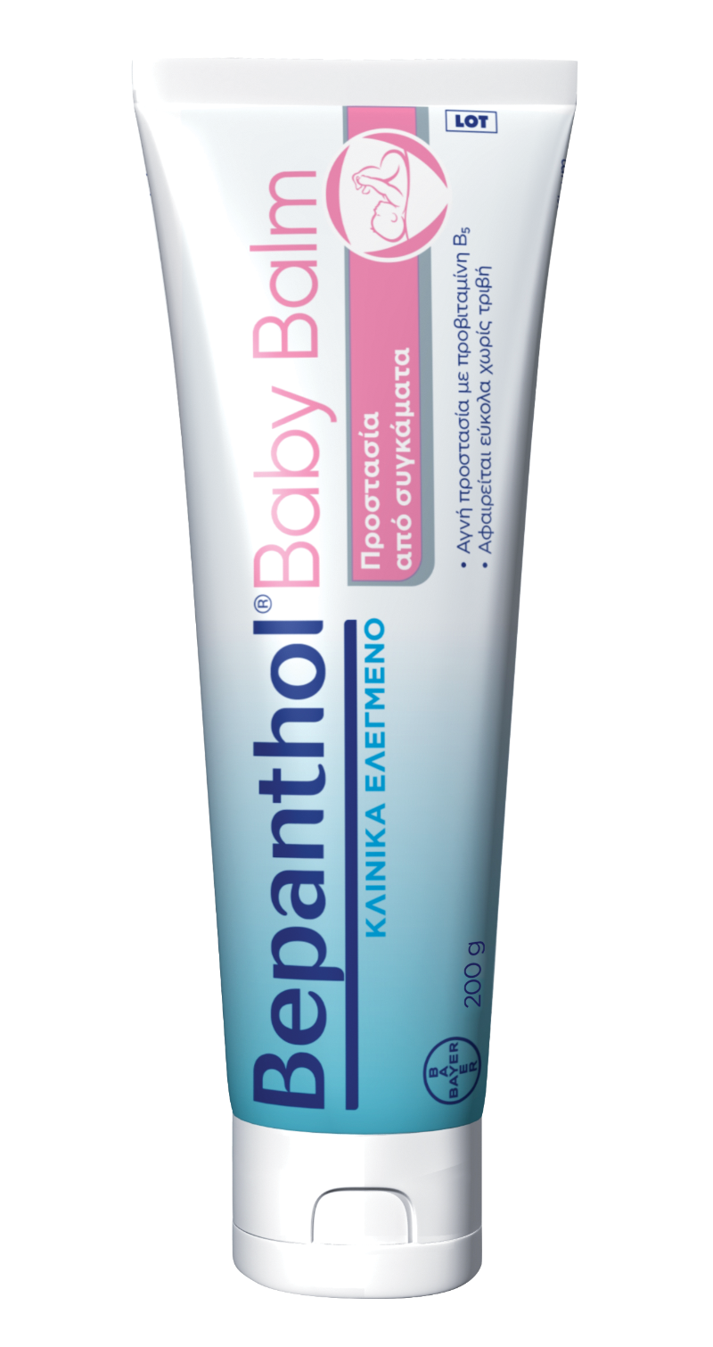 Bepanthol Baby Balm Προστασία από Συγκάματα 200g 1 Bepanthol Baby Balm Προστασία από Συγκάματα 200g συσκευασία