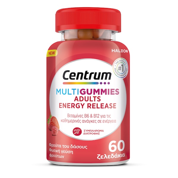 Centrum Multigummies Adults Energy Release 60 Ζελεδάκια 1 Centrum Multigummies Adults Energy Release 60 Ζελεδάκια
