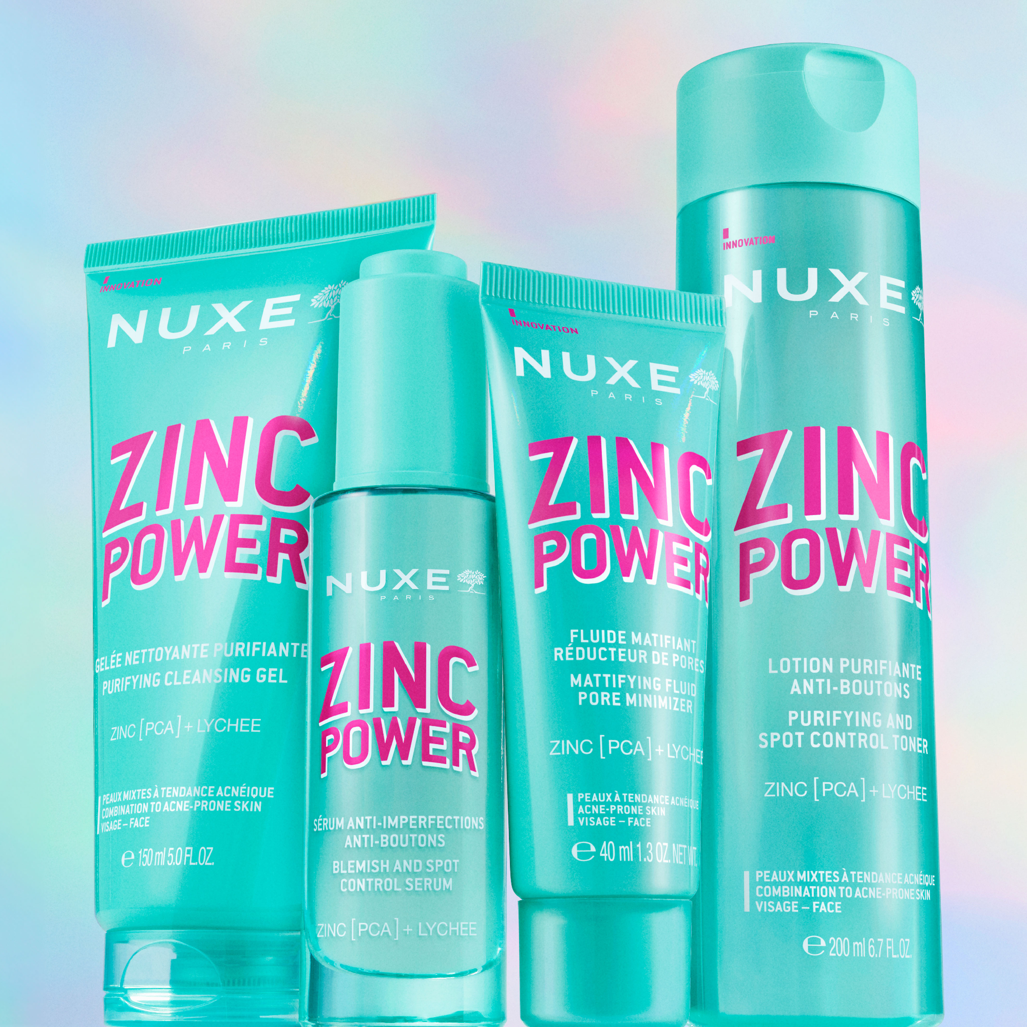 NUXE Zinc Power Mattifying Fluid Pore Minimizer 40ml 5 NUXE Zinc Power Mattifying Fluid Pore Minimizer 40ml - Image 5