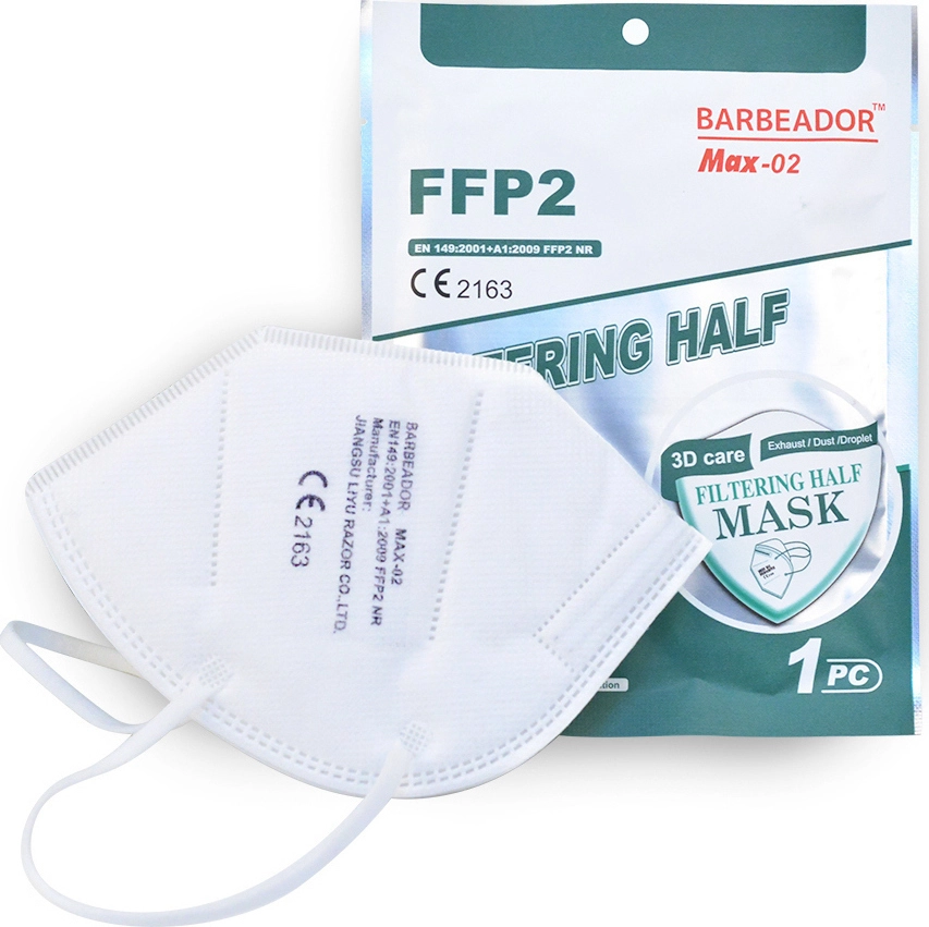 Barbeador Μάσκα Ενηλίκων FFP2 NR Λευκό Χωρίς Βαλβίδα Μιας Χρήσης 20 Τεμάχια 1 Barbeador Μάσκα Ενηλίκων FFP2 NR Λευκό Χωρίς Βαλβίδα Μιας Χρήσης 20 Τεμάχια SYNDESMOS