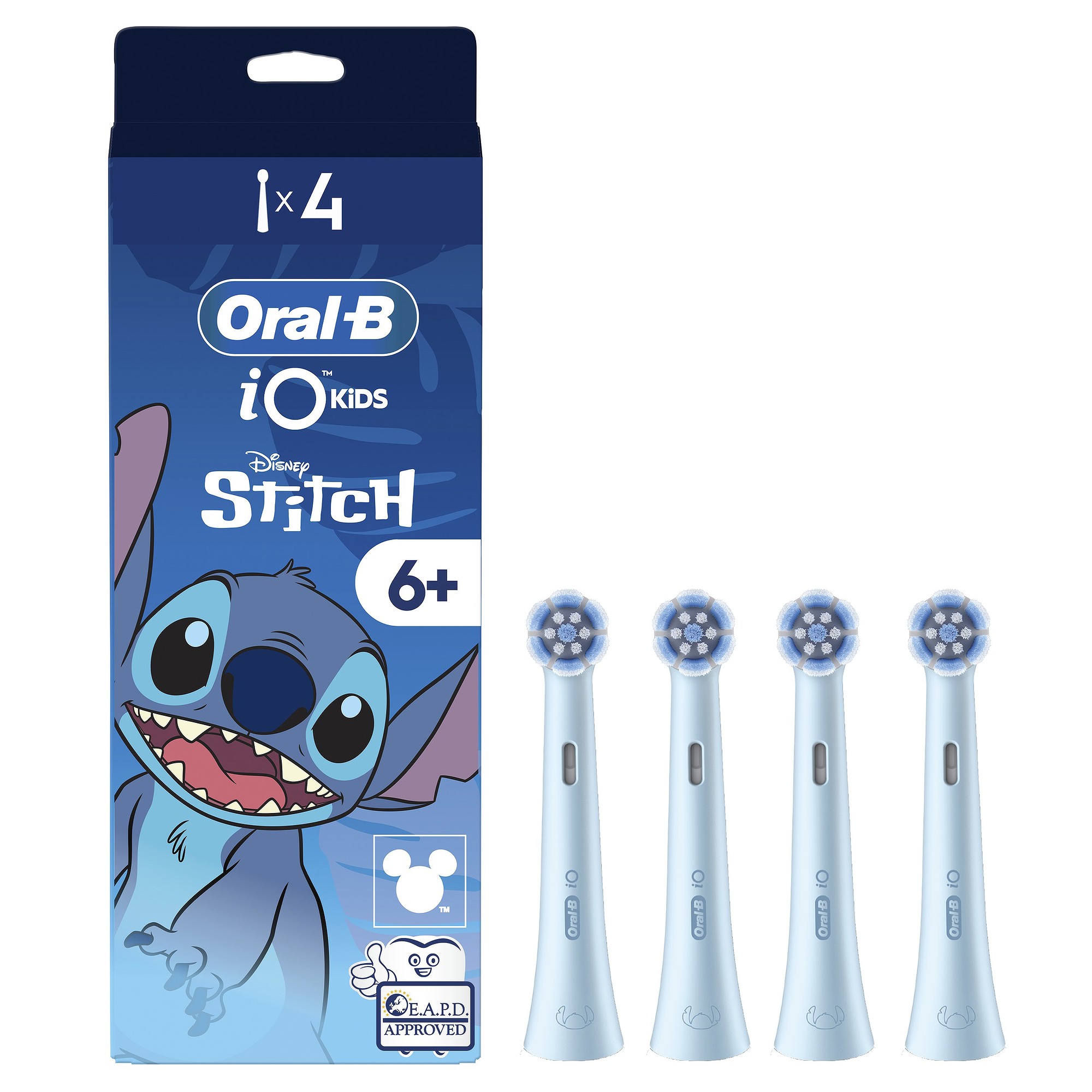 Oral-B iO Kids 6+ Disney Stitch Ηλεκτρική Κεφαλή Οδοντόβουρτσας 4 Τεμάχια 13 Oral-B iO Kids 6+ Disney Stitch Ηλεκτρική Κεφαλή Οδοντόβουρτσας 4 Τεμάχια - Image 13