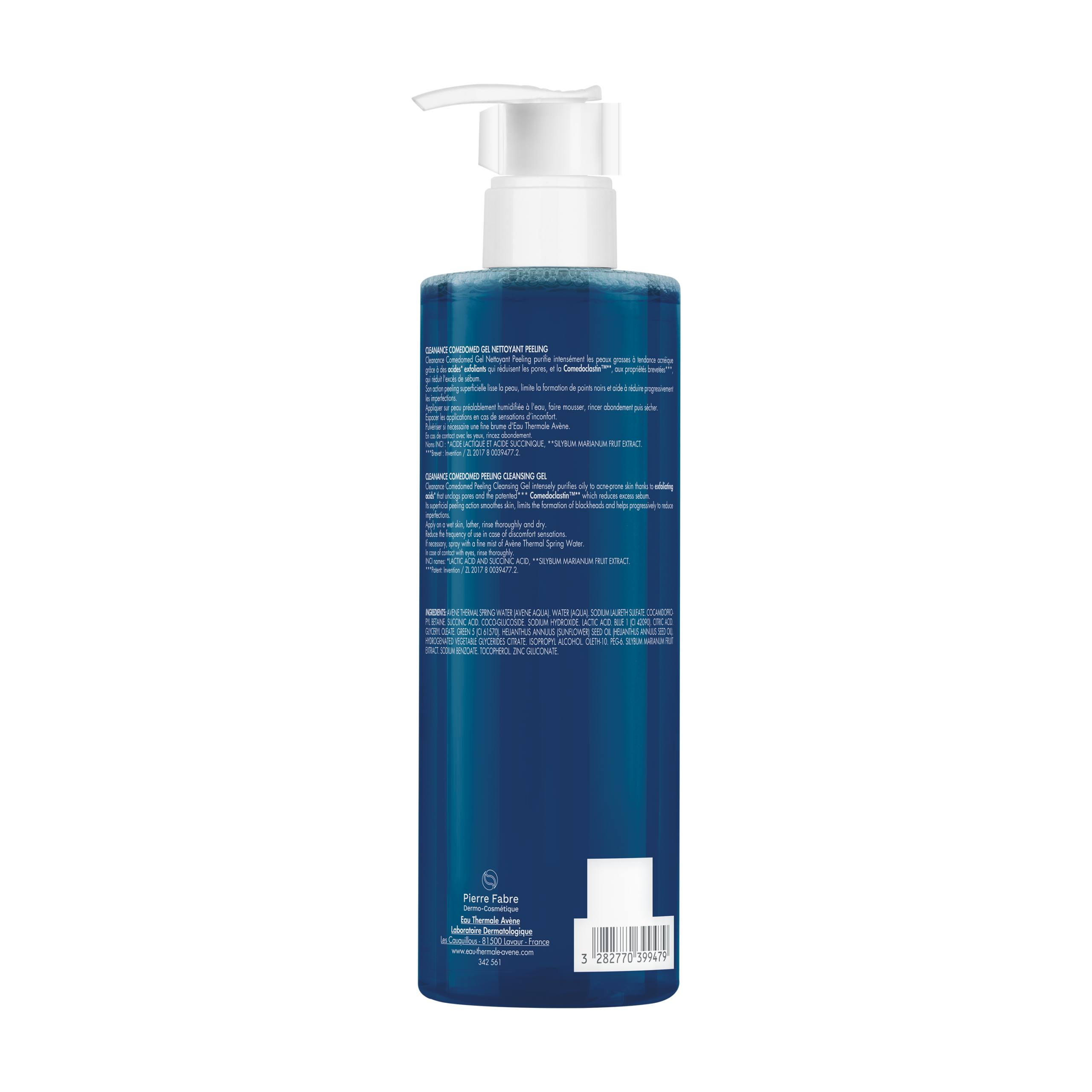 Avene Cleanance Comedomed Gel Καθαρισμού Peeling 400ml 2 Avene Cleanance Comedomed Gel Καθαρισμού Peeling 400ml - Image 2