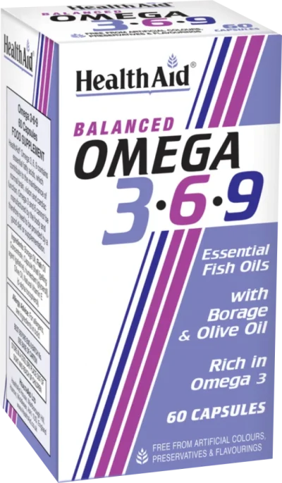 Health Aid Vegan Omega 3-6-9 60 Κάψουλες