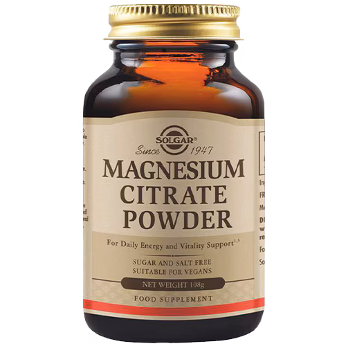 Solgar Magnesium Citrate σε Σκόνη 108g 1 Solgar Magnesium Citrate σε Σκόνη 108g