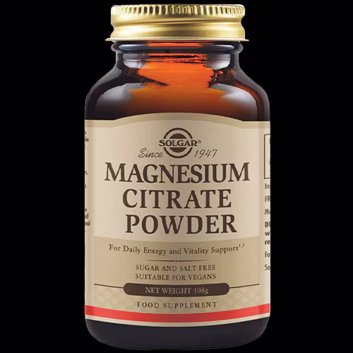 Solgar Magnesium Citrate Powder 108g 1 Solgar Magnesium Citrate Powder 108g