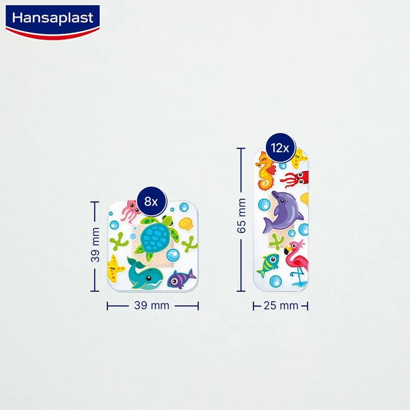 Hansaplast Επίθεματα Aqua Protect Kids 100% Αδιάβροχα 20 Τεμάχια 2 Hansaplast Επίθεματα Aqua Protect Kids 100% Αδιάβροχα 20 Τεμάχια - Image 2